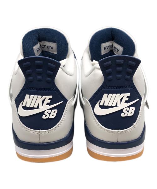 NIKE（ナイキ）NIKE (ナイキ) AIR JORDAN 4 RETRO SP Summit White Navy ホワイト サイズ:26cmの古着・服飾アイテム