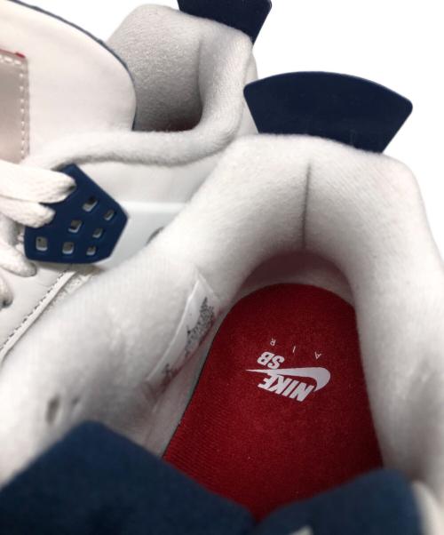 NIKE（ナイキ）NIKE (ナイキ) AIR JORDAN 4 RETRO SP Summit White Navy ホワイト サイズ:26cmの古着・服飾アイテム