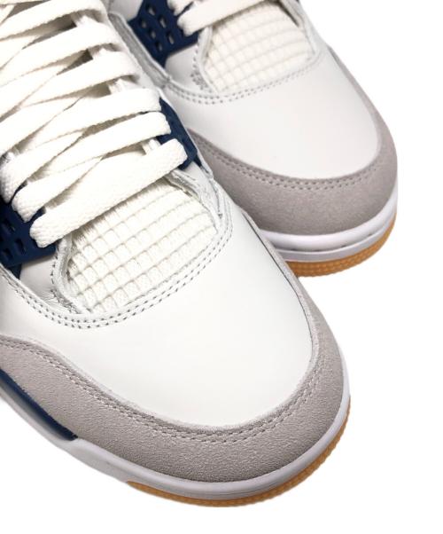 NIKE（ナイキ）NIKE (ナイキ) AIR JORDAN 4 RETRO SP Summit White Navy ホワイト サイズ:26cmの古着・服飾アイテム