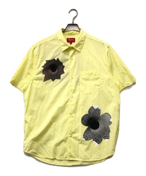 SUPREME（シュプリーム）Supreme (シュプリーム) NATE LOWMAN S/S SHIRT イエロー サイズ:Lの古着・服飾アイテム