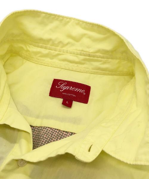 SUPREME（シュプリーム）Supreme (シュプリーム) NATE LOWMAN S/S SHIRT イエロー サイズ:Lの古着・服飾アイテム