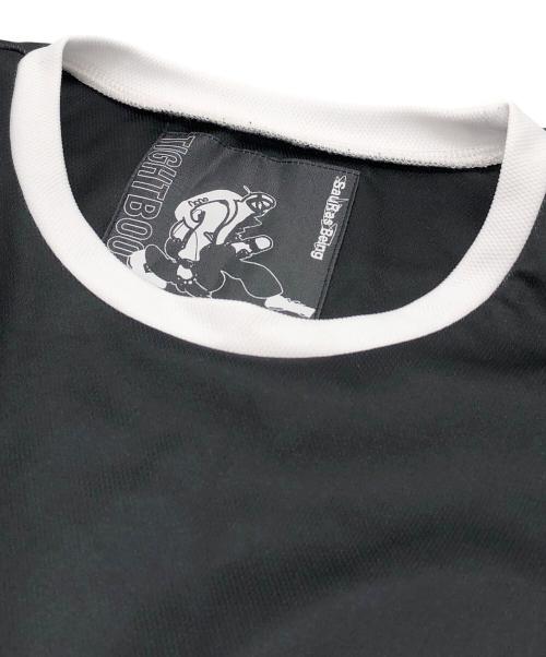 TIGHTBOOTH PRODUCTION（タイトブースプロダクション）TIGHTBOOTH PRODUCTION (タイトブースプロダクション) SauRas Being (ソーラス ビーイング) L/S SOCCER JERSEY ブラック サイズ:Lの古着・服飾アイテム