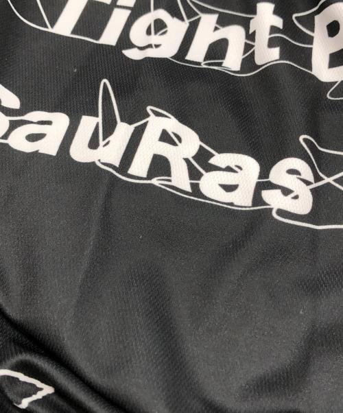 TIGHTBOOTH PRODUCTION（タイトブースプロダクション）TIGHTBOOTH PRODUCTION (タイトブースプロダクション) SauRas Being (ソーラス ビーイング) L/S SOCCER JERSEY ブラック サイズ:Lの古着・服飾アイテム