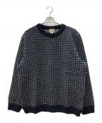L.L.Beanエルエルビーン）の古着「バーズアイニット」｜ネイビー