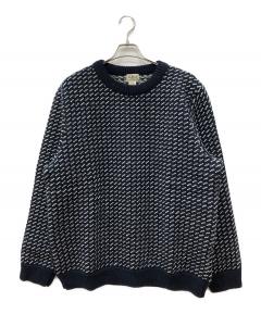 中古・古着通販】L.L.Bean (エルエルビーン) バーズアイニット グレー