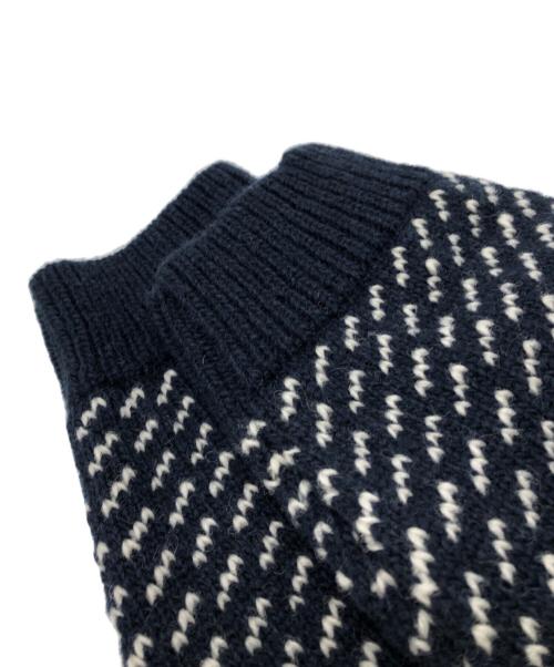 L.L.Bean（エルエルビーン）L.L.Bean (エルエルビーン) バーズアイニット ネイビー サイズ:XLの古着・服飾アイテム