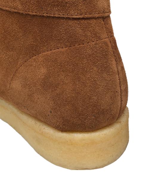 SLOW（スロウ）SLOW (スロウ) PADMORE&BARNES (パドモア&バーンズ) ワラビーブーツ ブラウン サイズ:8の古着・服飾アイテム