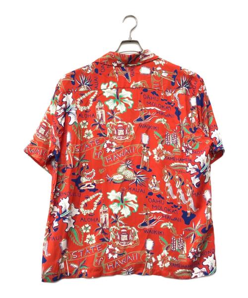 Sun Surf（サンサーフ）Sun Surf (サンサーフ) アロハシャツ レッド サイズ:XLの古着・服飾アイテム