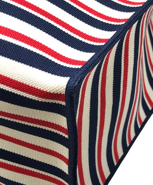 MARNI（マルニ）MARNI (マルニ) ミディアムショッピングトート ネイビー×レッド サイズ:下記参照の古着・服飾アイテム