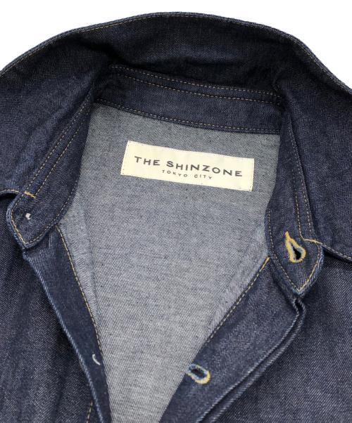 THE SHINZONE（ザ シンゾーン）THE SHINZONE (ザ シンゾーン) DENIM JUMP SUIT インディゴ サイズ:36の古着・服飾アイテム