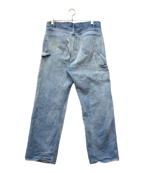 AURALEE（オーラリー）AURALEE (オーラリー) SELVEDGE FADED HEAVY DENIM PAINTER PANTS インディゴ サイズ:4の古着・服飾アイテム