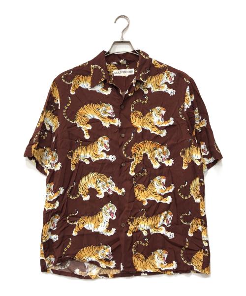 WACKO MARIA（ワコマリア）WACKO MARIA (ワコマリア) TIM LEHI (ティム リーハイ) HAWAIIAN SHIRT ブラウン サイズ:Lの古着・服飾アイテム