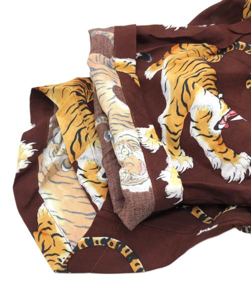 WACKO MARIA（ワコマリア）WACKO MARIA (ワコマリア) TIM LEHI (ティム リーハイ) HAWAIIAN SHIRT ブラウン サイズ:Lの古着・服飾アイテム