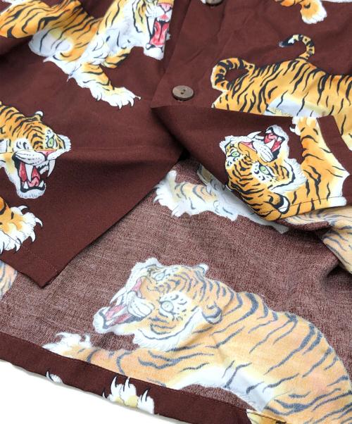 WACKO MARIA（ワコマリア）WACKO MARIA (ワコマリア) TIM LEHI (ティム リーハイ) HAWAIIAN SHIRT ブラウン サイズ:Lの古着・服飾アイテム