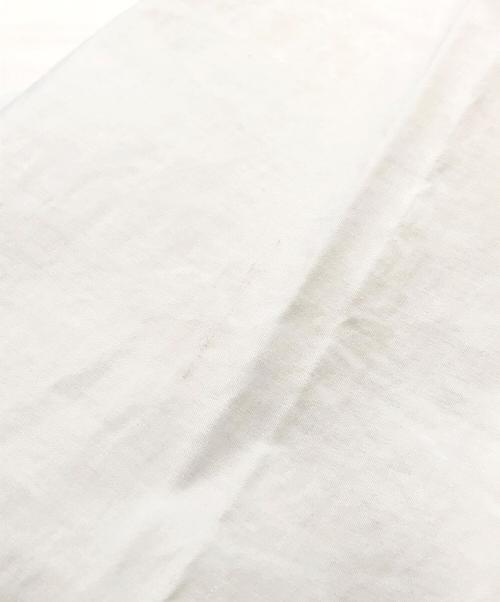 MUSE de Deuxieme Classe（ミューズ ドゥーズィエム クラス）MUSE de Deuxieme Classe (ミューズ ドゥーズィエム クラス) ストレッチツイルタックパンツ ホワイト サイズ:38の古着・服飾アイテム