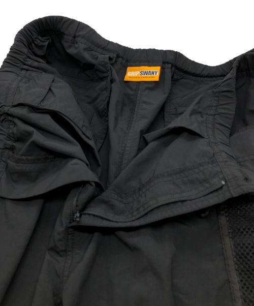 GRIP SWANY（グリップスワニー）GRIP SWANY (グリップスワニー) STABRIDGE (スタブリッジ) tec short pants ブラック サイズ:Lの古着・服飾アイテム
