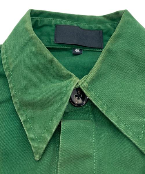 XANDER ZHOU（ザンダーゾウ）XANDER ZHOU (ザンダーゾウ) jacket グリーン サイズ:46の古着・服飾アイテム