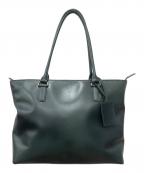 MOTHERHOUSEマザーハウス）の古着「アンティークスリムトート」｜グリーン