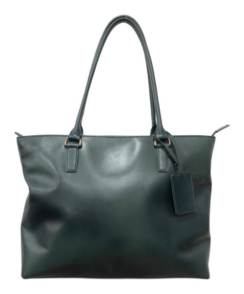 MOTHERHOUSE（マザーハウス）MOTHERHOUSE (マザーハウス) アンティークスリムトート グリーン サイズ:下記参照の古着・服飾アイテム