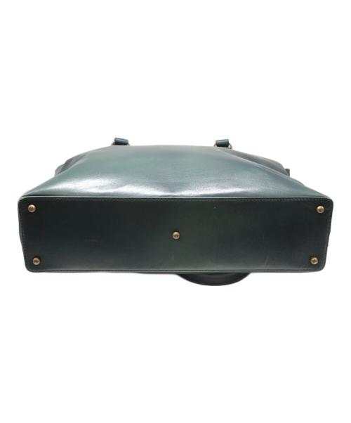 MOTHERHOUSE（マザーハウス）MOTHERHOUSE (マザーハウス) アンティークスリムトート グリーン サイズ:下記参照の古着・服飾アイテム