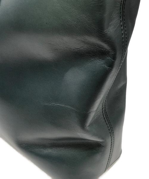 MOTHERHOUSE（マザーハウス）MOTHERHOUSE (マザーハウス) アンティークスリムトート グリーン サイズ:下記参照の古着・服飾アイテム