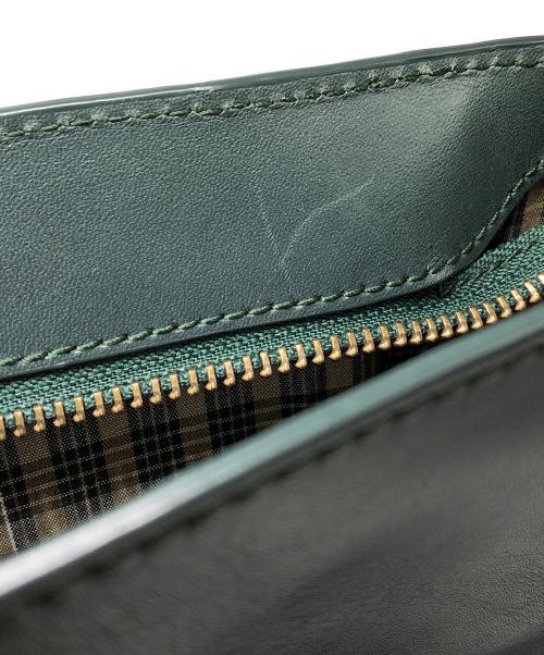 MOTHERHOUSE（マザーハウス）MOTHERHOUSE (マザーハウス) アンティークスリムトート グリーン サイズ:下記参照の古着・服飾アイテム