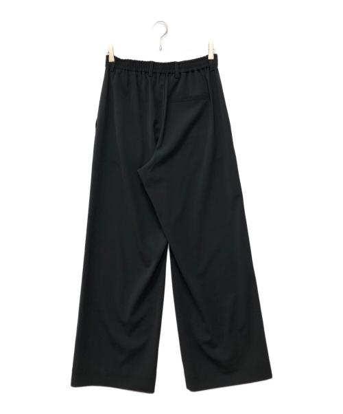 Spick and Span（スピック＆スパン）Spick and Span (スピックアンドスパン) ドライストレッチイージーパンツ ブラック サイズ:38の古着・服飾アイテム