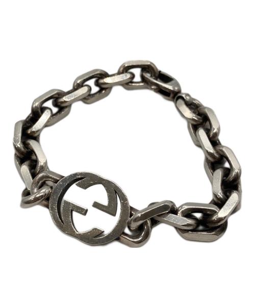 GUCCI（グッチ）GUCCI (グッチ) インターロッキングGチェーンブレスレット シルバーの古着・服飾アイテム