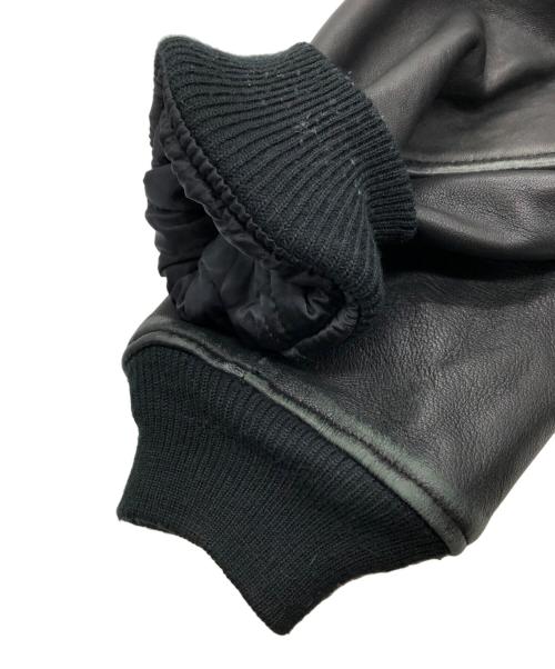 BEAUTY&YOUTH（ビューティーアンドユース）BEAUTY&YOUTH (ビューティーアンドユース) レザージャケット ブラック サイズ:Sの古着・服飾アイテム