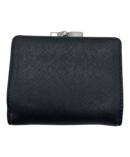 Vivienne Westwood（ヴィヴィアンウエストウッド）Vivienne Westwood (ヴィヴィアンウエストウッド) DIAMANTE ORB HEART WALLET ブラックの古着・服飾アイテム
