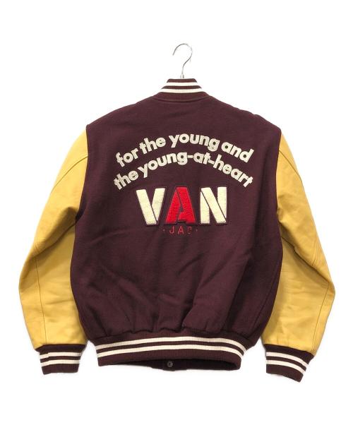VAN（ヴァン）VAN (ヴァン) スタジャン ボルドー サイズ:Lの古着・服飾アイテム