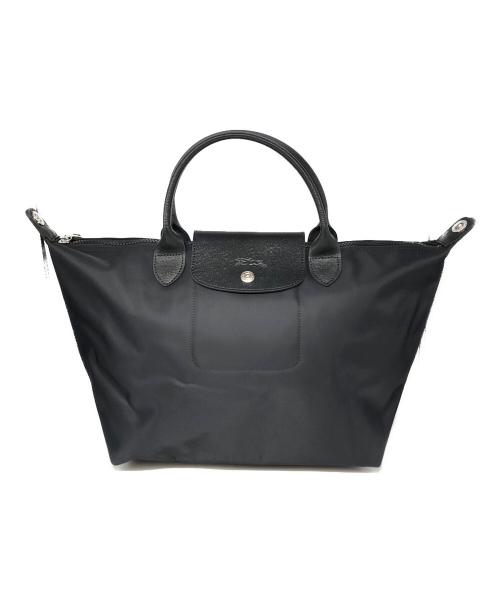LONGCHAMP（ロンシャン）LONGCHAMP (ロンシャン) プリアージュ トートバッグ ブラック サイズ:下記参照の古着・服飾アイテム