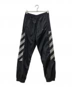 OFFWHITEオフホワイト）の古着「DIAGONALS TRACK Trousers」｜ブラック