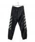 OFFWHITE（オフホワイト）の古着「DIAGONALS TRACK Trousers」｜ブラック