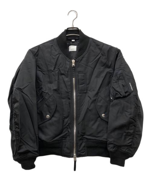 BURBERRY LONDON（バーバリーロンドン）BURBERRY LONDON (バーバリーロンドン) ドッキングナイロンブルゾン ブラック サイズ:46の古着・服飾アイテム