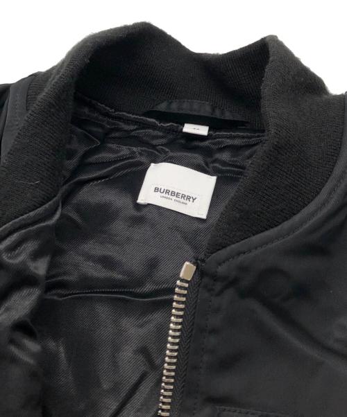 BURBERRY LONDON（バーバリーロンドン）BURBERRY LONDON (バーバリーロンドン) ドッキングナイロンブルゾン ブラック サイズ:46の古着・服飾アイテム