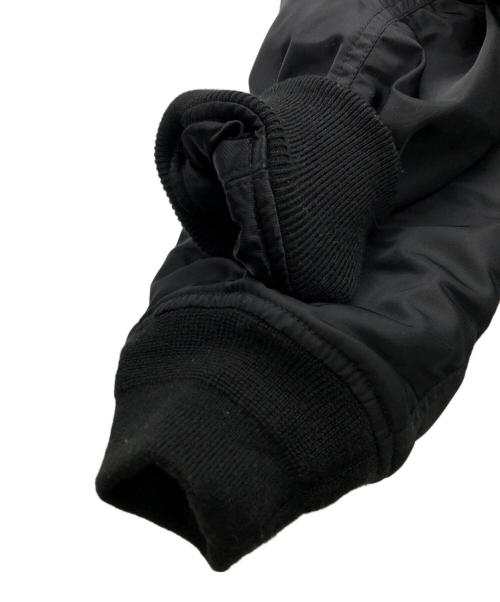 BURBERRY LONDON（バーバリーロンドン）BURBERRY LONDON (バーバリーロンドン) ドッキングナイロンブルゾン ブラック サイズ:46の古着・服飾アイテム