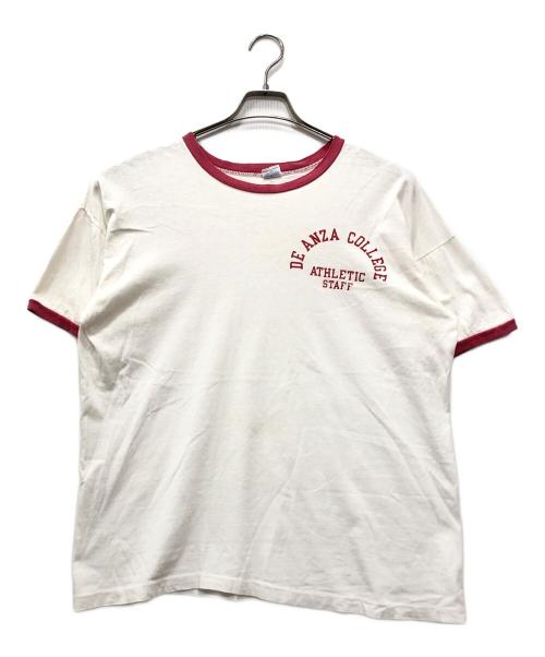 Champion（チャンピオン）Champion (チャンピオン) 70’sリンガーTシャツ ホワイト サイズ:XLの古着・服飾アイテム