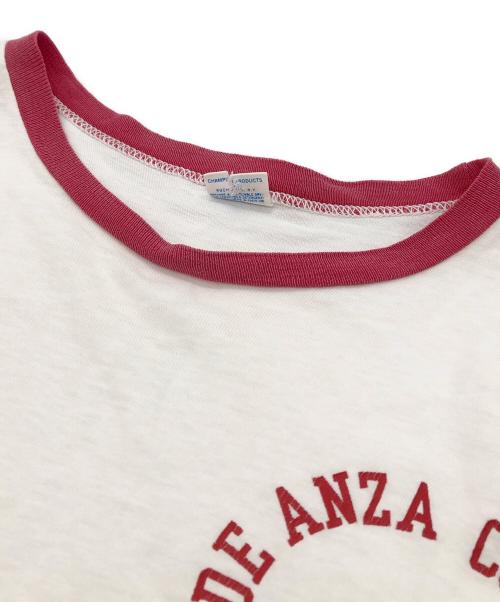 Champion（チャンピオン）Champion (チャンピオン) 70’sリンガーTシャツ ホワイト サイズ:XLの古着・服飾アイテム