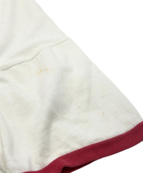 Champion（チャンピオン）Champion (チャンピオン) 70’sリンガーTシャツ ホワイト サイズ:XLの古着・服飾アイテム