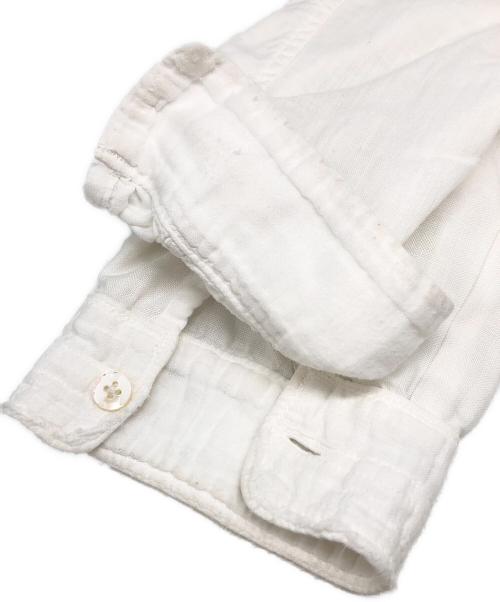 KAPITAL（キャピタル）KAPITAL (キャピタル) patchwork  shirt ホワイト サイズ:XLの古着・服飾アイテム