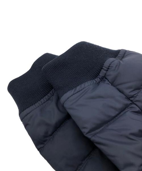 POLO RALPH LAUREN（ポロ・ラルフローレン）POLO RALPH LAUREN (ポロ・ラルフローレン) リバーシブルダウンブルゾン ネイビー サイズ:XSの古着・服飾アイテム