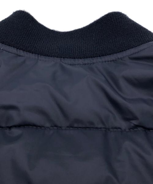 POLO RALPH LAUREN（ポロ・ラルフローレン）POLO RALPH LAUREN (ポロ・ラルフローレン) リバーシブルダウンブルゾン ネイビー サイズ:XSの古着・服飾アイテム