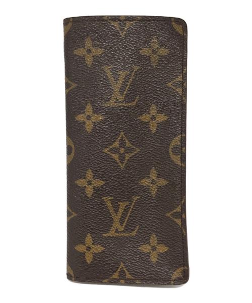 LOUIS VUITTON（ルイ ヴィトン）LOUIS VUITTON (ルイ ヴィトン) メガネケース ブラウン サイズ:下記参照の古着・服飾アイテム