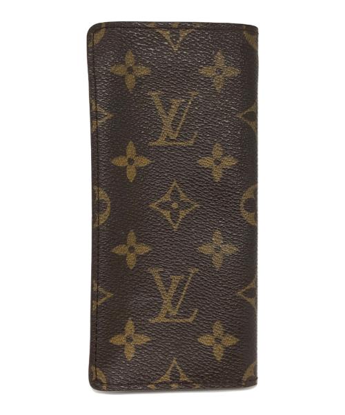 LOUIS VUITTON（ルイ ヴィトン）LOUIS VUITTON (ルイ ヴィトン) メガネケース ブラウン サイズ:下記参照の古着・服飾アイテム