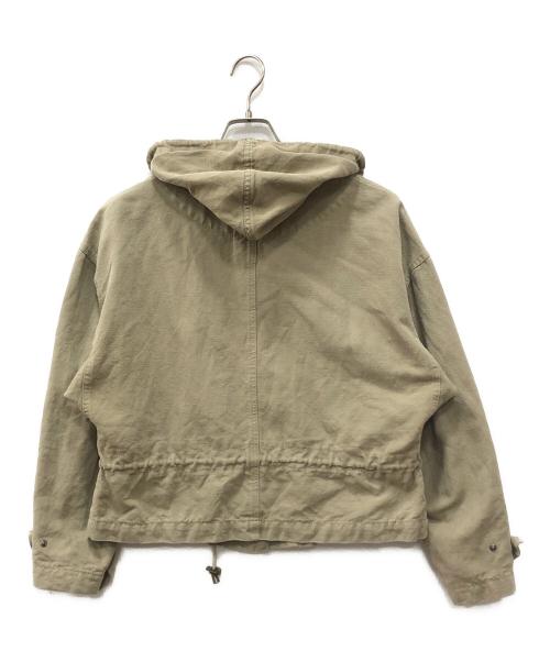 ISABEL MARANT ETOILE（イザベルマランエトワール）ISABEL MARANT ETOILE (イザベルマランエトワール) フーデッドジャケット ベージュ サイズ:36の古着・服飾アイテム