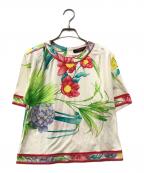 LAONARDレオナード）の古着「半袖カットソー」｜マルチカラー