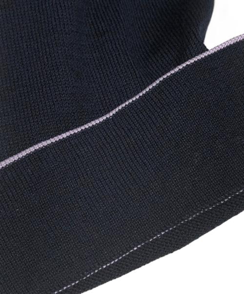 LAONARD（レオナード）LAONARD (レオナード) 花柄刺繍カーディガン ネイビー サイズ:LLの古着・服飾アイテム