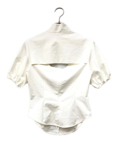 TELOPLAN（テーロプラン）TELOPLAN (テーロプラン) Amadour China Top ホワイト サイズ:Fの古着・服飾アイテム