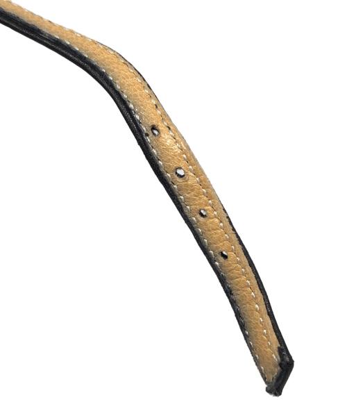 HERMES（エルメス）HERMES (エルメス) ストラップサンダル ブラック サイズ:35 1/2の古着・服飾アイテム